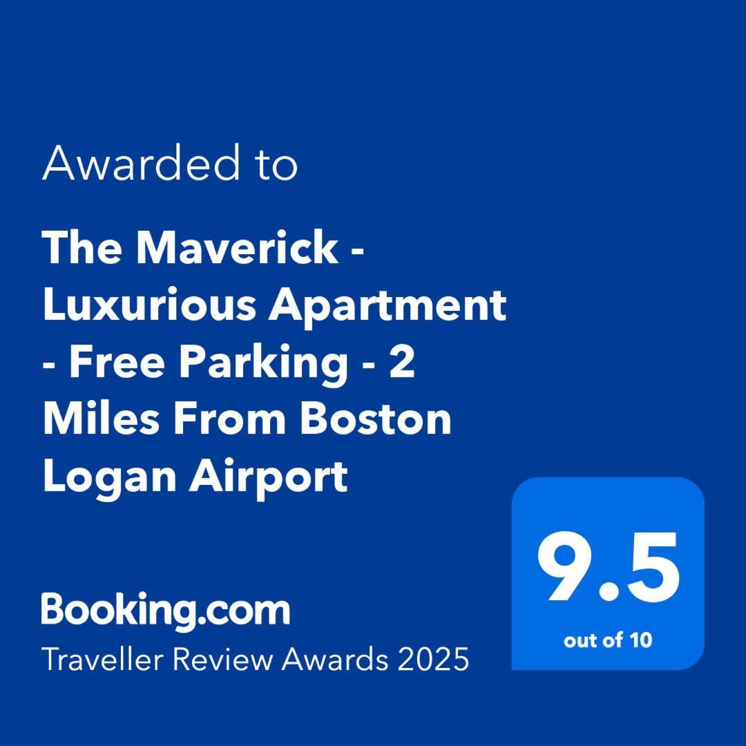 The Maverick - Luxurious Apartment - Free Parking - 2 Miles From Boston Logan Airport Chelsea Bagian luar foto